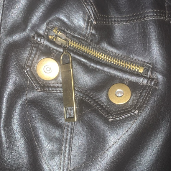 Frida faux. Leather jacket - Picture 3 of 8